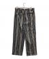 Fucking Awesome (ファッキンオーサム) striped pleated chino ネイビー サイズ:36：11000円