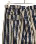 中古・古着 Fucking Awesome (ファッキンオーサム) striped pleated chino ネイビー サイズ:36：11000円