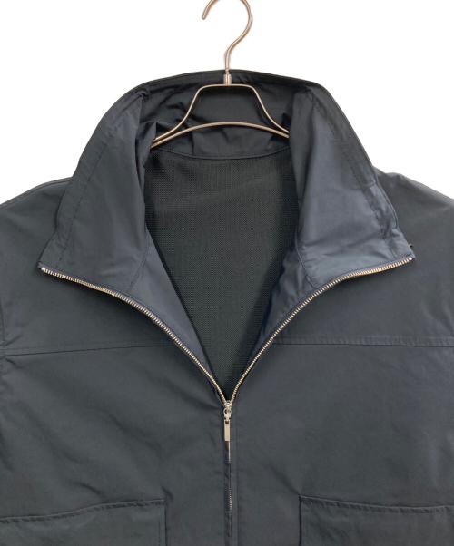 BABYLONE（バビロン）BABYLONE (バビロン) スタンドカラードロストブルゾン ネイビー サイズ:FREEの古着・服飾アイテム