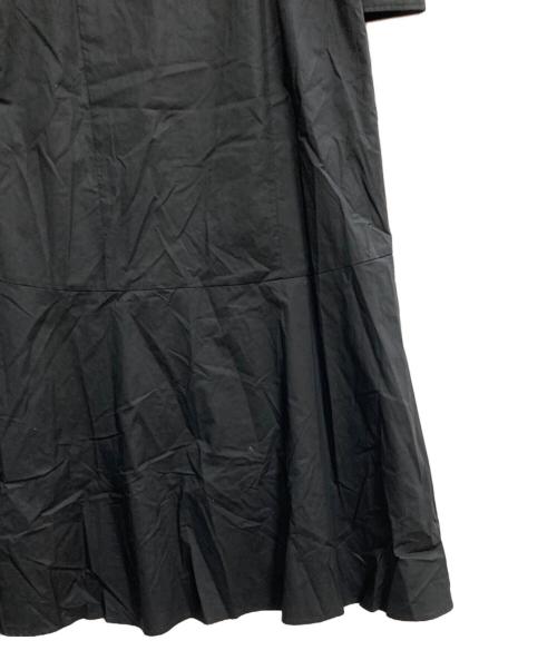 ASTRET（アストラット）ASTRET (アストラット) パフスリーブシャツワンピース ブラック サイズ:FREE 未使用品の古着・服飾アイテム