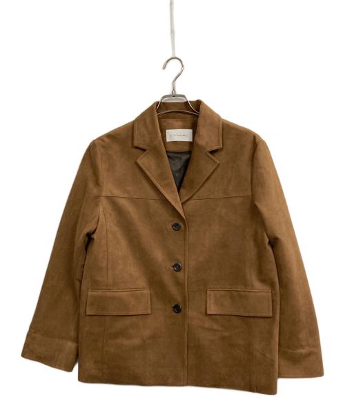 na.e（ナエ）Na.e (ナエ) スエードジャケット キャメル サイズ:記載なしの古着・服飾アイテム