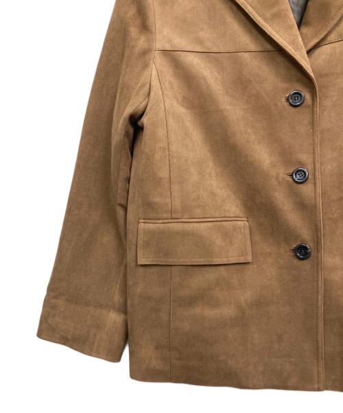 na.e（ナエ）Na.e (ナエ) スエードジャケット キャメル サイズ:記載なしの古着・服飾アイテム
