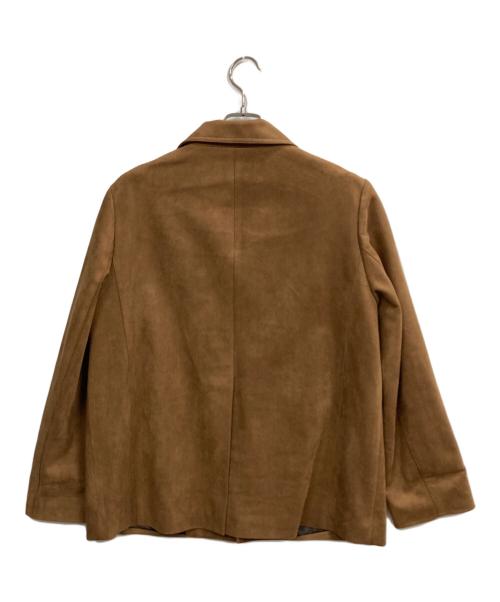 na.e（ナエ）Na.e (ナエ) スエードジャケット キャメル サイズ:記載なしの古着・服飾アイテム