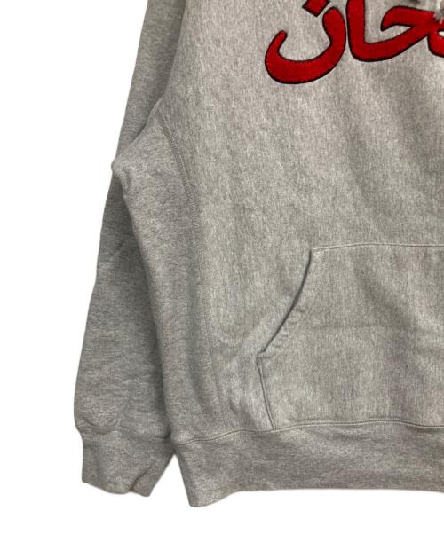 SUPREME（シュプリーム）Supreme (シュプリーム) 21AW Arabic Logo Hooded Sweatshirt グレー サイズ:Lの古着・服飾アイテム