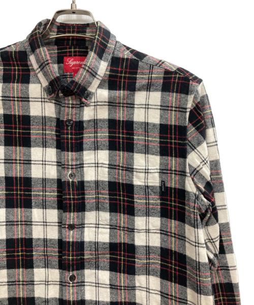 SUPREME（シュプリーム）Supreme (シュプリーム) フランネルシャツ ブラック サイズ:Mの古着・服飾アイテム