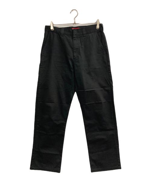 SUPREME（シュプリーム）SUPREME (シュプリーム) WORK PANT ブラック サイズ:30の古着・服飾アイテム