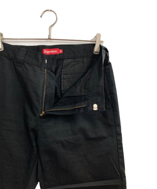 SUPREME（シュプリーム）SUPREME (シュプリーム) WORK PANT ブラック サイズ:30の古着・服飾アイテム