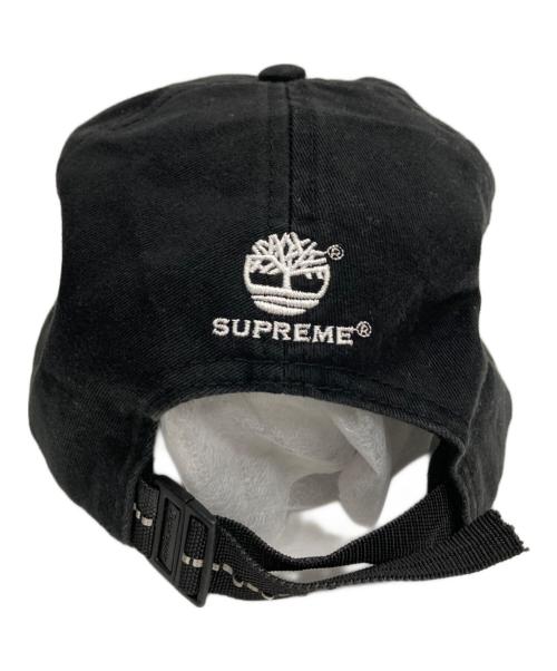 SUPREME（シュプリーム）Supreme (シュプリーム) Timberland (ティンバーランド) 21AW 6-Panel Black ブラックの古着・服飾アイテム