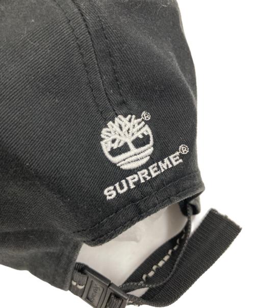 SUPREME（シュプリーム）Supreme (シュプリーム) Timberland (ティンバーランド) 21AW 6-Panel Black ブラックの古着・服飾アイテム