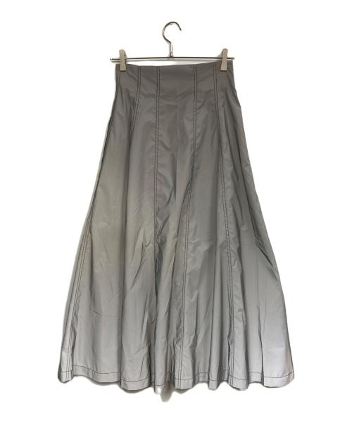 PRANK PROJECT（プランクプロジェクト）PRANK PROJECT (プランクプロジェクト) Voluminous Maxi Skirt シルバー サイズ:36の古着・服飾アイテム
