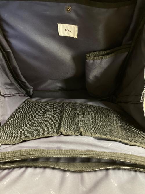 ACE（エース）ACE (エース) ガジェタブル ヘザー2 エキスパンダブル リュック ネイビーの古着・服飾アイテム