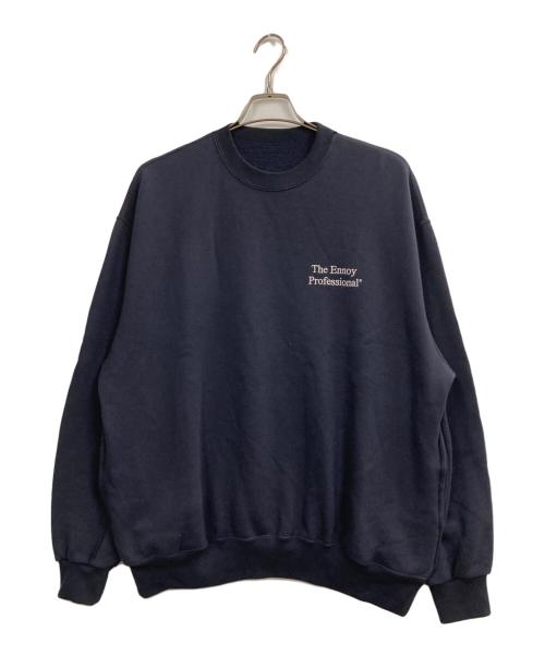 The Ennoy Professional（ザ エンノイ プロフェッショナル）The Ennoy Professional (ザ エンノイ プロフェッショナル) 25SS ロゴ刺繍スウェット ネイビー サイズ:XLの古着・服飾アイテム