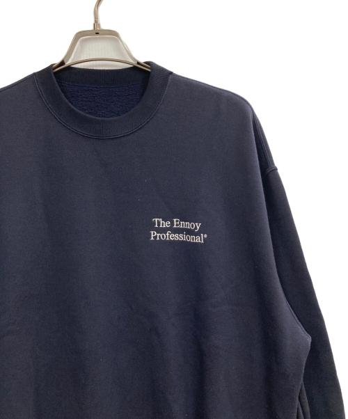 The Ennoy Professional（ザ エンノイ プロフェッショナル）The Ennoy Professional (ザ エンノイ プロフェッショナル) 25SS ロゴ刺繍スウェット ネイビー サイズ:XLの古着・服飾アイテム