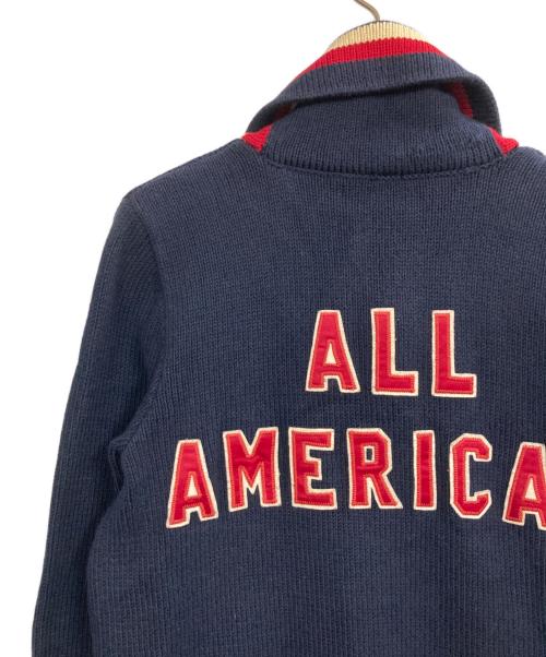 POLO RALPH LAUREN（ポロ・ラルフローレン）POLO RALPH LAUREN (ポロ・ラルフローレン) コットンショールカラーカーディガン ネイビー サイズ:BOYS L(16-18)の古着・服飾アイテム