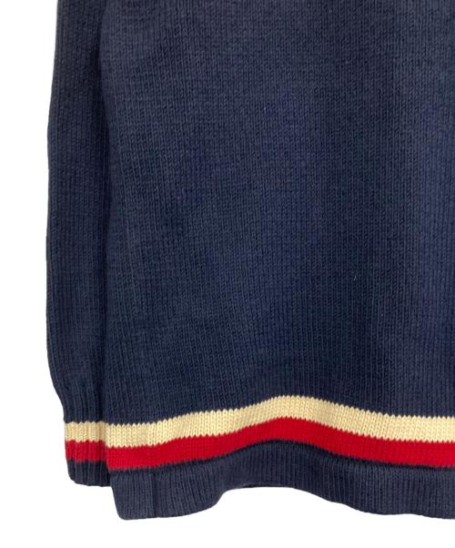POLO RALPH LAUREN（ポロ・ラルフローレン）POLO RALPH LAUREN (ポロ・ラルフローレン) コットンショールカラーカーディガン ネイビー サイズ:BOYS L(16-18)の古着・服飾アイテム