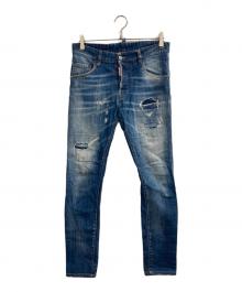 DSQUARED2（ディースクエアード）の古着「SUPER TWINKY JEAN」｜インディゴ