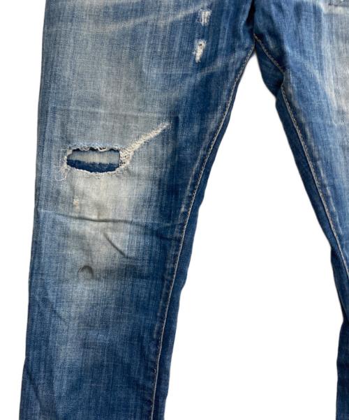 DSQUARED2（ディースクエアード）DSQUARED2 (ディースクエアード) SUPER TWINKY JEAN インディゴ サイズ:46の古着・服飾アイテム
