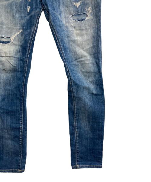 DSQUARED2（ディースクエアード）DSQUARED2 (ディースクエアード) SUPER TWINKY JEAN インディゴ サイズ:46の古着・服飾アイテム
