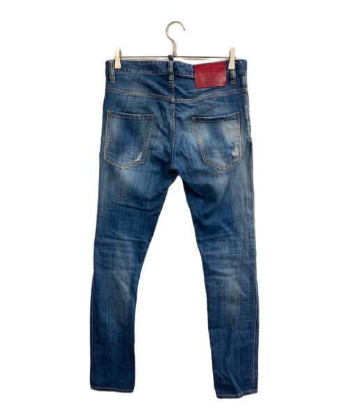 DSQUARED2（ディースクエアード）DSQUARED2 (ディースクエアード) SUPER TWINKY JEAN インディゴ サイズ:46の古着・服飾アイテム