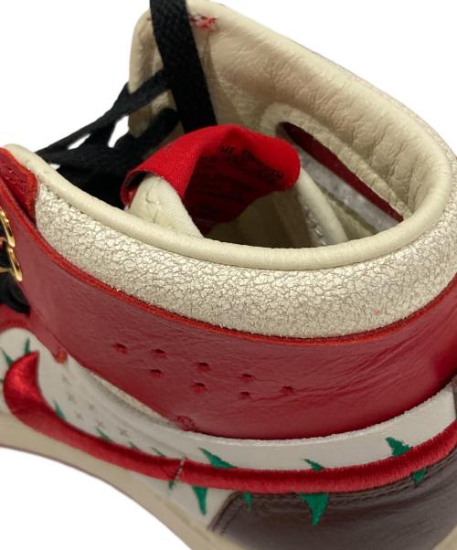 NIKE（ナイキ）NIKE (ナイキ) Teyana Taylor (テヤナ・テイラー) Air Jordan 1 High Zoom CMFT 2 レッド サイズ:23の古着・服飾アイテム