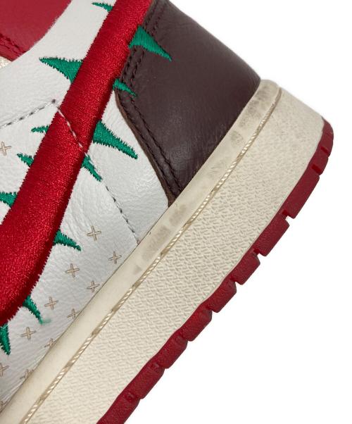 NIKE（ナイキ）NIKE (ナイキ) Teyana Taylor (テヤナ・テイラー) Air Jordan 1 High Zoom CMFT 2 レッド サイズ:23の古着・服飾アイテム