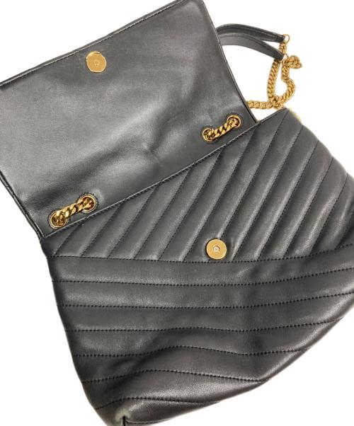 TORY BURCH（トリーバーチ）TORY BURCH (トリーバーチ) チェーンショルダーバッグ ブラックの古着・服飾アイテム