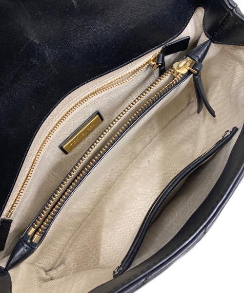 TORY BURCH（トリーバーチ）TORY BURCH (トリーバーチ) チェーンショルダーバッグ ブラックの古着・服飾アイテム