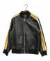 VANSON（バンソン）の古着「Perforated Bomber Jacket」｜ブラック