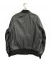 VANSON (バンソン) Supreme (シュプリーム) Perforated Bomber Jacket ブラック サイズ:L：70000円