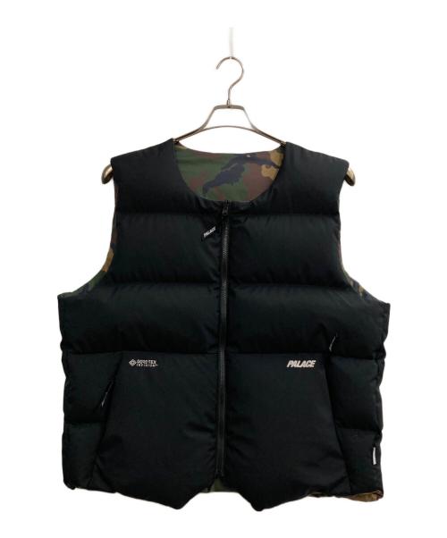 PALACE（パレス）PALACE (パレス) GORE-TEX INFINIUM REVERSO DOWN VEST ブラック サイズ:XLの古着・服飾アイテム