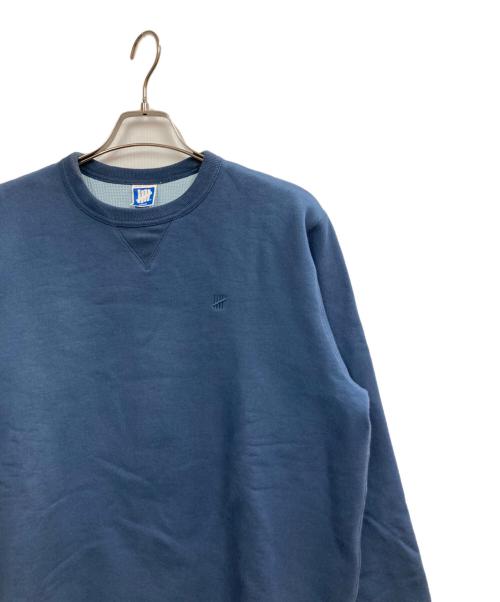 UNDEFEATED（アンディフィーテッド）UNDEFEATED (アンディフィーテッド) 厚手スウェット ネイビー サイズ:Mの古着・服飾アイテム