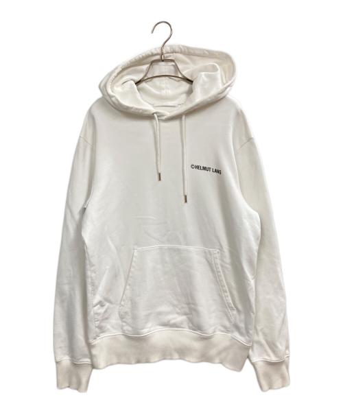 HELMUT LANG（ヘルムートラング）HELMUT LANG (ヘルムートラング) Limited Edition Sweatshirt Hoodie ホワイト サイズ:Mの古着・服飾アイテム