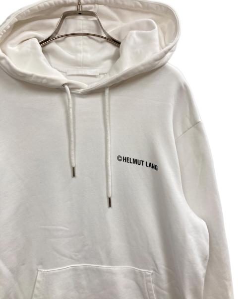 HELMUT LANG（ヘルムートラング）HELMUT LANG (ヘルムートラング) Limited Edition Sweatshirt Hoodie ホワイト サイズ:Mの古着・服飾アイテム