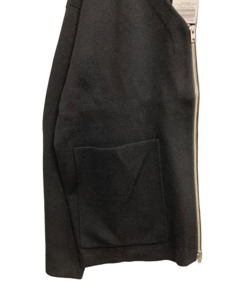 Spick and Span（スピック＆スパン）Spick and Span (スピック＆スパン) コットンダブルジップニットカーディガン ブラック サイズ:記載なし（実寸サイズを参照ください）の古着・服飾アイテム