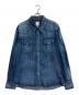 VISVIM（ビズビム）の古着「SOCIAL SCULPTURE SHIRT DMGD」｜インディゴ