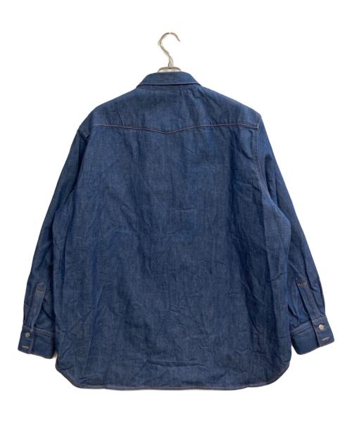 Acne studios（アクネ ストゥディオズ）ACNE STUDIOS (アクネ ストゥディオズ) デニムウエスタンシャツ インディゴ サイズ:52の古着・服飾アイテム