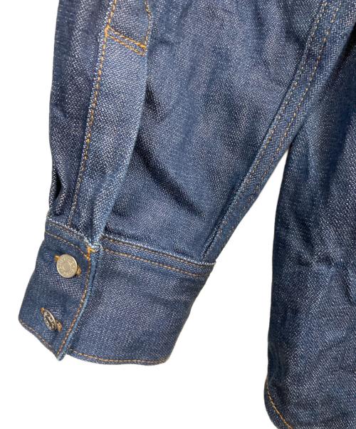 Acne studios（アクネ ストゥディオズ）ACNE STUDIOS (アクネ ストゥディオズ) デニムウエスタンシャツ インディゴ サイズ:52の古着・服飾アイテム