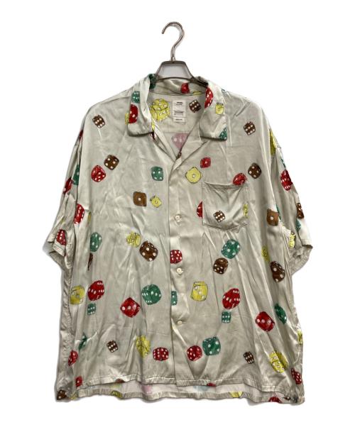 VISVIM（ビズビム）VISVIM (ビズビム) WALLIS SHIRT S/S DICE アイボリー サイズ:5の古着・服飾アイテム