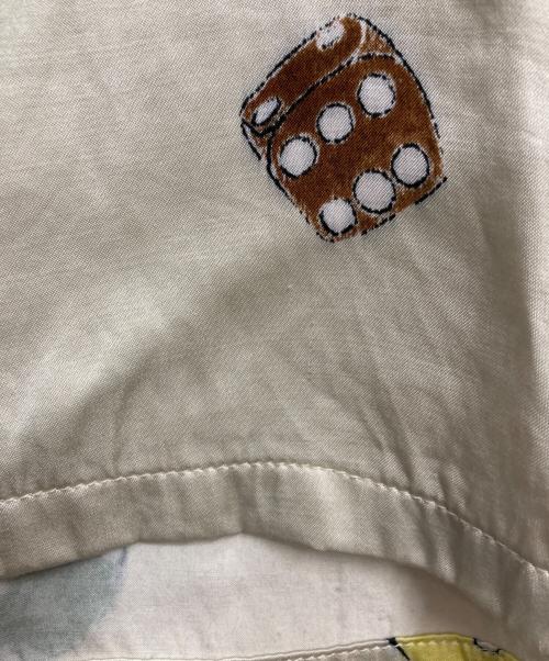 VISVIM（ビズビム）VISVIM (ビズビム) WALLIS SHIRT S/S DICE アイボリー サイズ:5の古着・服飾アイテム