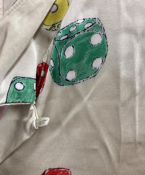 VISVIM（ビズビム）VISVIM (ビズビム) WALLIS SHIRT S/S DICE アイボリー サイズ:5の古着・服飾アイテム