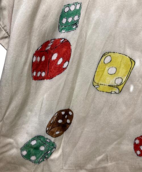 VISVIM（ビズビム）VISVIM (ビズビム) WALLIS SHIRT S/S DICE アイボリー サイズ:5の古着・服飾アイテム