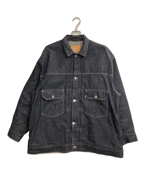 Graphpaper（グラフペーパー）Graphpaper (グラフペーパー) Colorfast Denim Jacket ブラック サイズ:2の古着・服飾アイテム