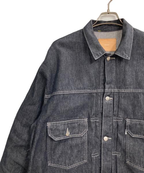 Graphpaper（グラフペーパー）Graphpaper (グラフペーパー) Colorfast Denim Jacket ブラック サイズ:2の古着・服飾アイテム