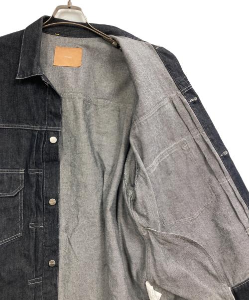 Graphpaper（グラフペーパー）Graphpaper (グラフペーパー) Colorfast Denim Jacket ブラック サイズ:2の古着・服飾アイテム