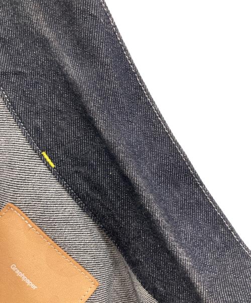 Graphpaper（グラフペーパー）Graphpaper (グラフペーパー) Colorfast Denim Jacket ブラック サイズ:2の古着・服飾アイテム