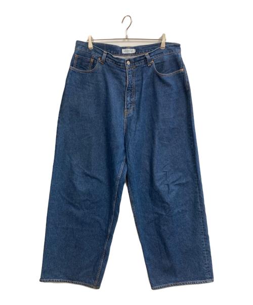 COOTIE PRODUCTIONS（クーティープロダクツ）COOTIE PRODUCTIONS (クーティープロダクツ) 5 Pocket Denim Baggy Pants インディゴ サイズ:Lの古着・服飾アイテム