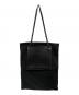 JIL SANDER（ジルサンダー）の古着「POCKET FLAT SHOPPER LARGE BAG」｜ブラック