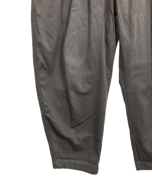 Porter Classic（ポータークラシック）Porter Classic (ポータークラシック) 3タックサッチモチノパンツ ブラック サイズ:Lの古着・服飾アイテム