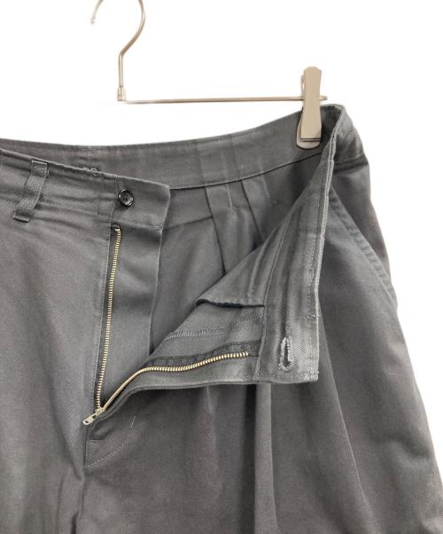 Porter Classic（ポータークラシック）Porter Classic (ポータークラシック) 3タックサッチモチノパンツ ブラック サイズ:Lの古着・服飾アイテム