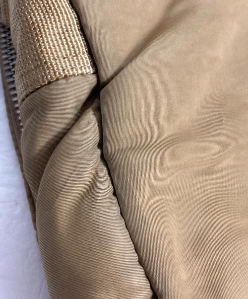 Porter Classic（ポータークラシック）Porter Classic (ポータークラシック) SUPER NYLON シンプルショルダーバッグ ゴールドカラーの古着・服飾アイテム